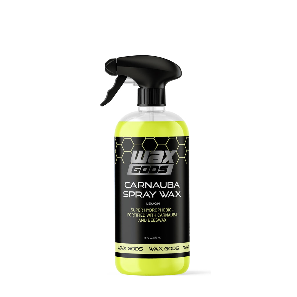 Car Spray Wax for Car Detailing - Quick and Easy Carnauba Liquid Car Wax  Spray for Instant Gloss and Protection - Multi Surface Premium Brazilian